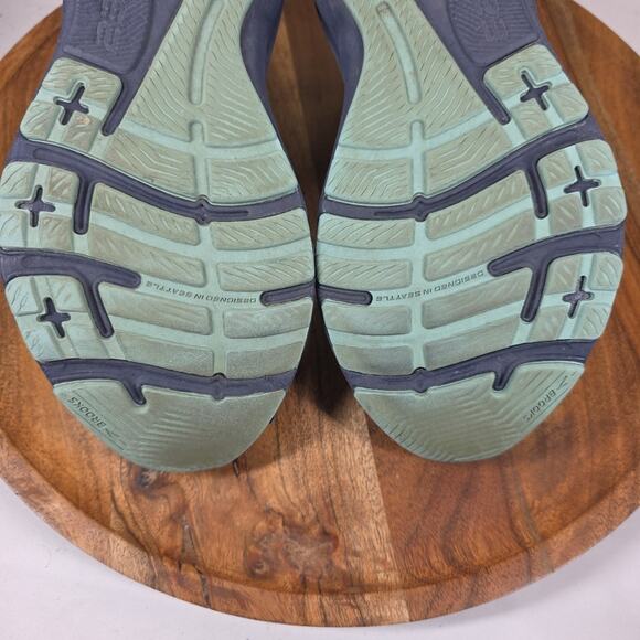 Brooks Adrenaline GTS 23 Blue Glass Womens Size 8.5 Running Shoes 1203811B471 - Picture 10 of 12